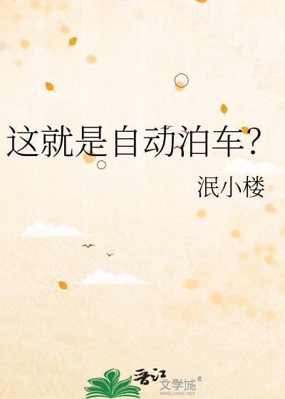 这就是自动泊车 泯小楼